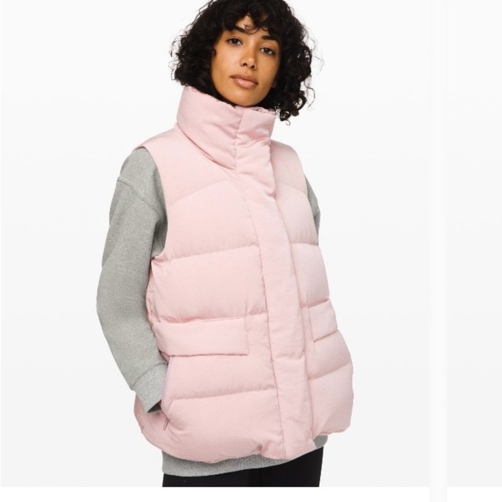 🆕 Lululemon Light Pink In A Flurry Puffer Vest - Porcelain Pink